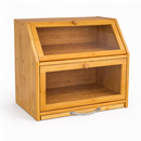 Porta-Pão Premium com Tábua de Corte Integrada