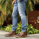 Kit Bota Agro Ortopédica + BRINDES: Cinto, Boné e Carteira